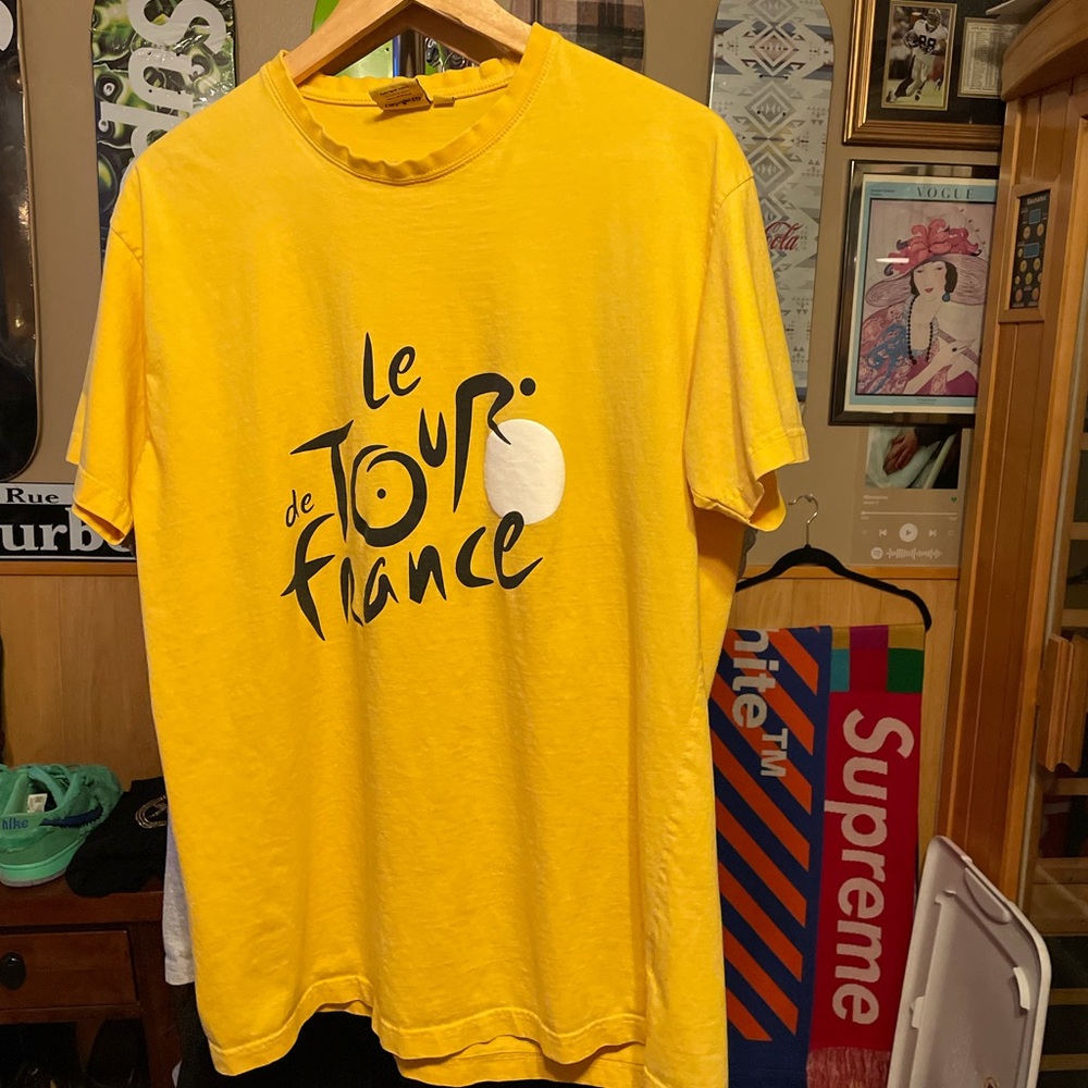 Tour de France authentic shirt size XXL yellow